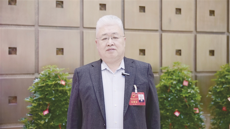 聚焦淄博两会|沃尔姆泵业董事长林相坤参会并接受专访